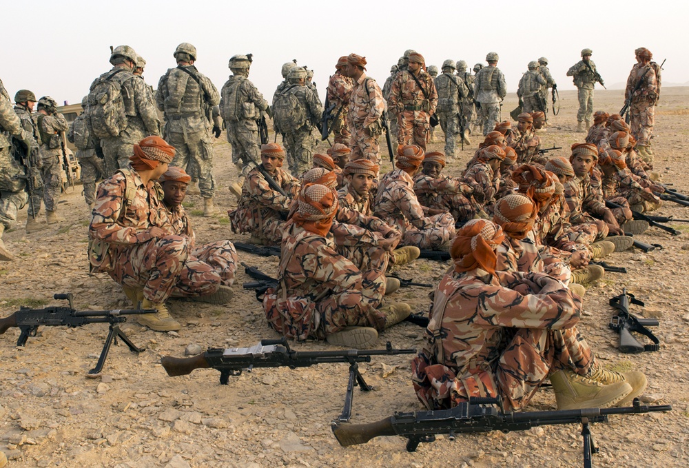 Oregon National Guard in Oman