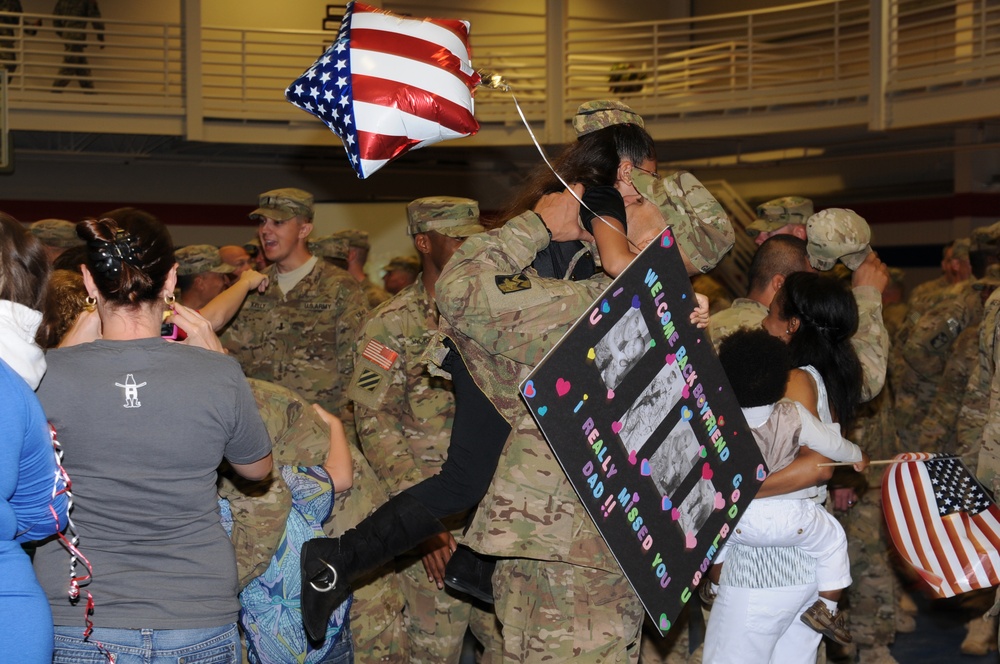 602nd Ordnance Company redeployment ceremony