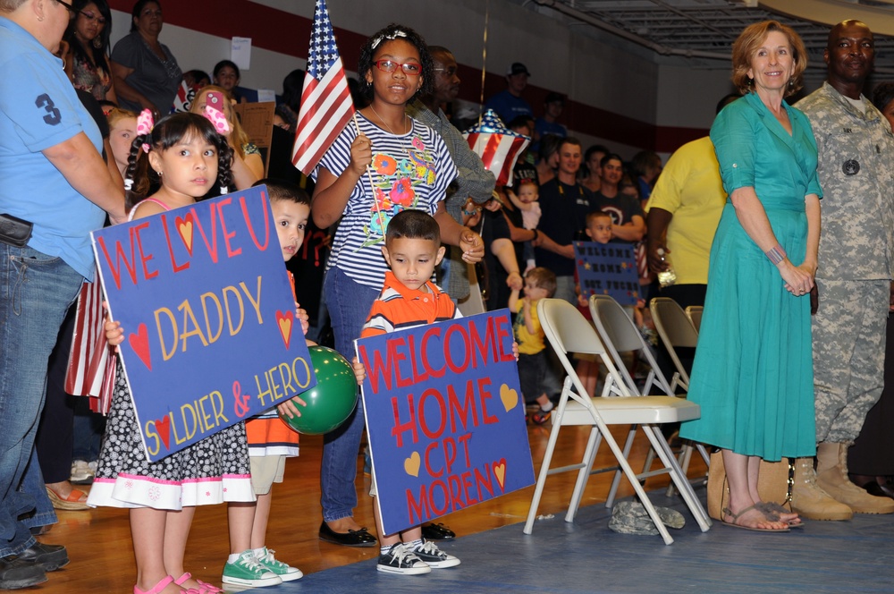 602nd Ordnance Company redeployment ceremony