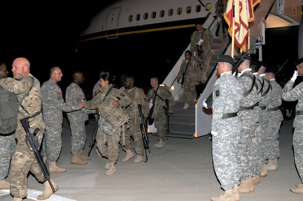 602nd Ordnance Company redeployment ceremony