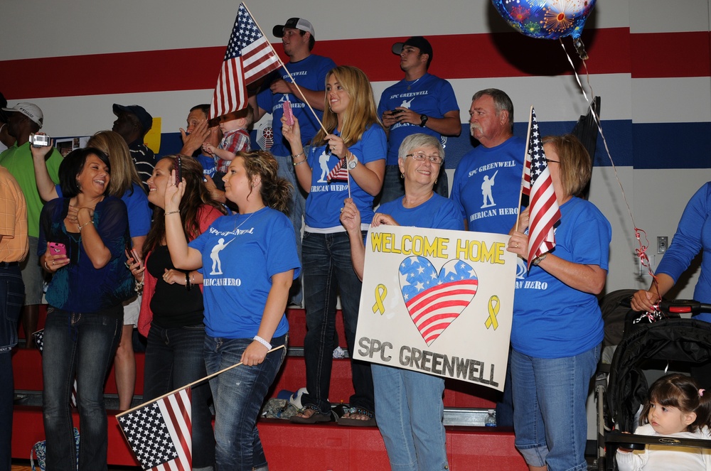 602nd Ordnance Company redeployment ceremony