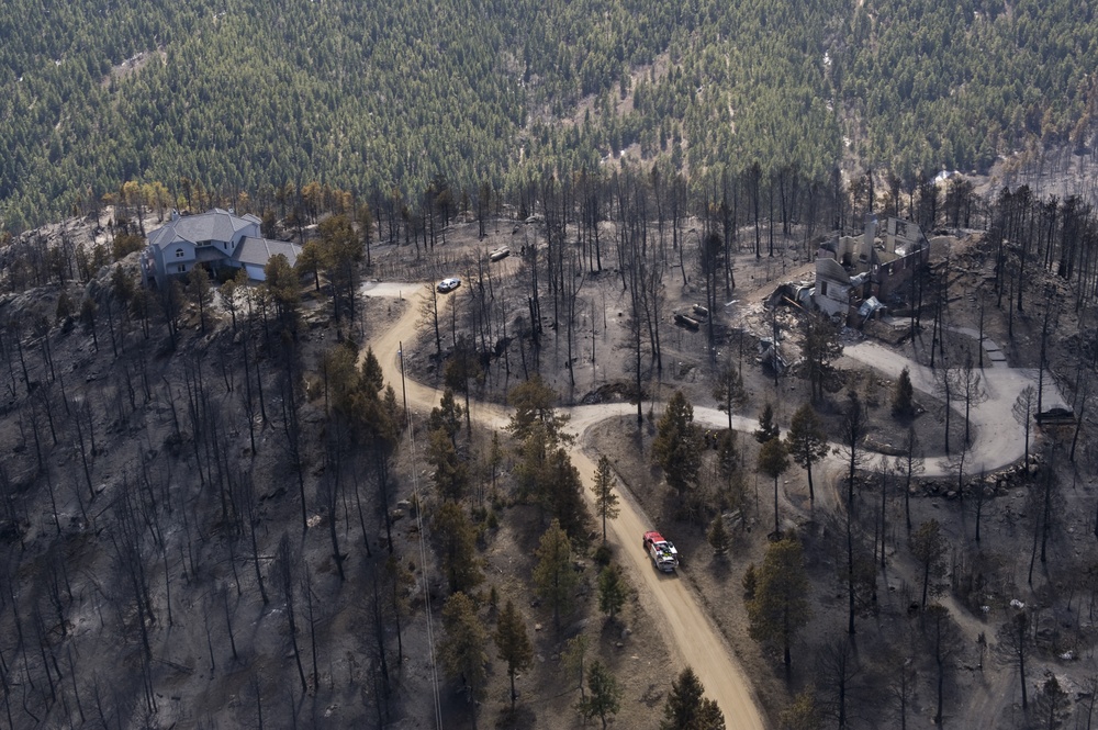 Lower North Fork fire