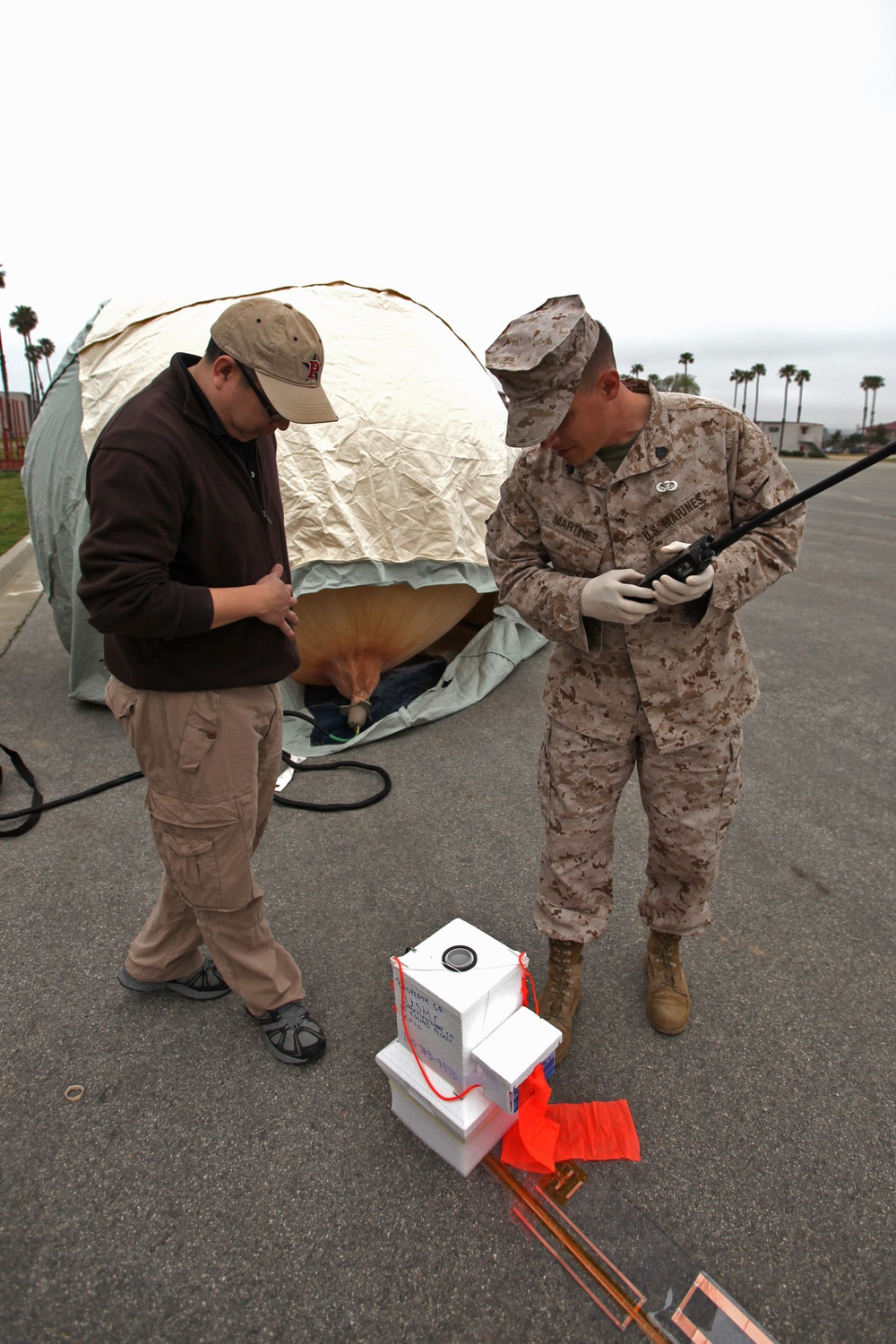 Marines expand communication range with Combat SkySat