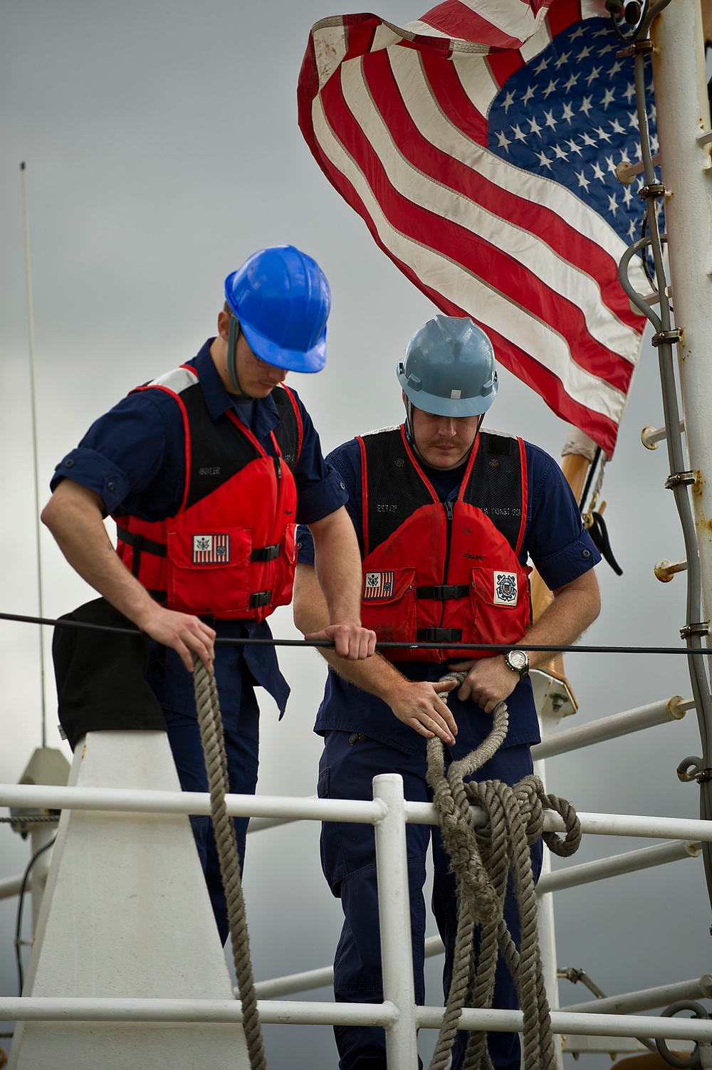 U.S. Coast Guard Cutter Waesche visits Honolulu