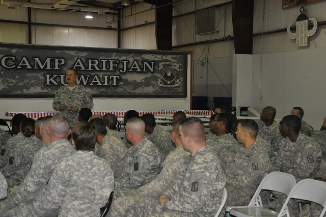 North Carolina National Guard leaders visit guardsmen deployed in Kuwait