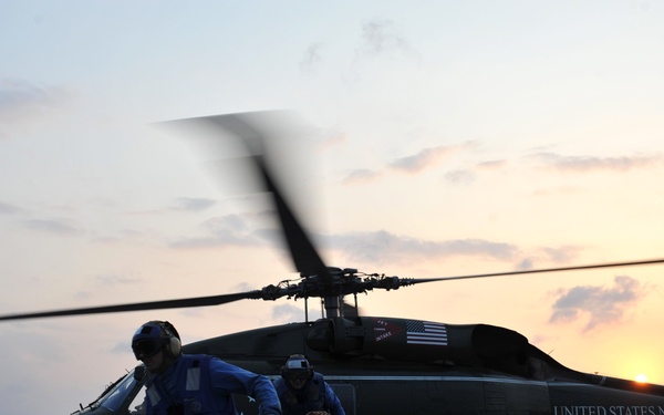 USS Blue Ridge activity