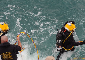 569th Eng. Dive Det. conducts Deep Blue exercise