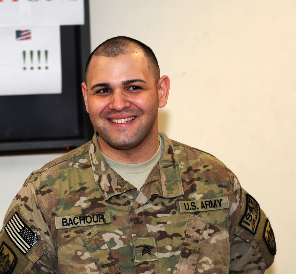 Bachour promoted to staff sergeant