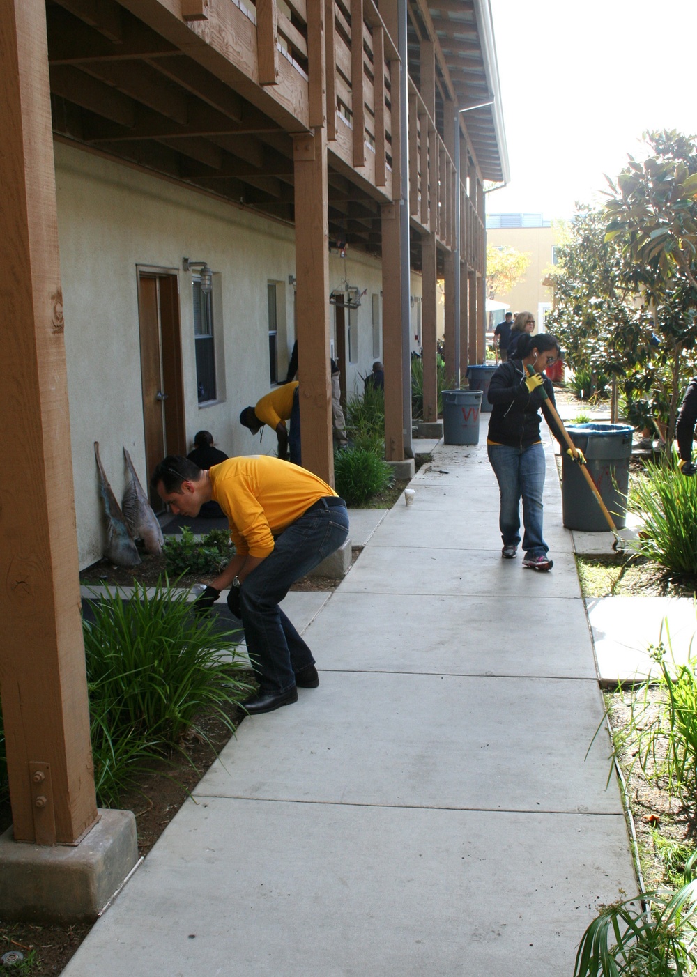 San Diego CPO Association serves Veterans Village on birthday