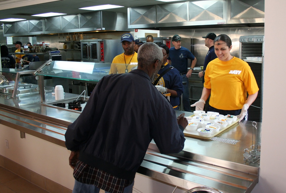 San Diego CPO Association serves Veterans Village on birthday