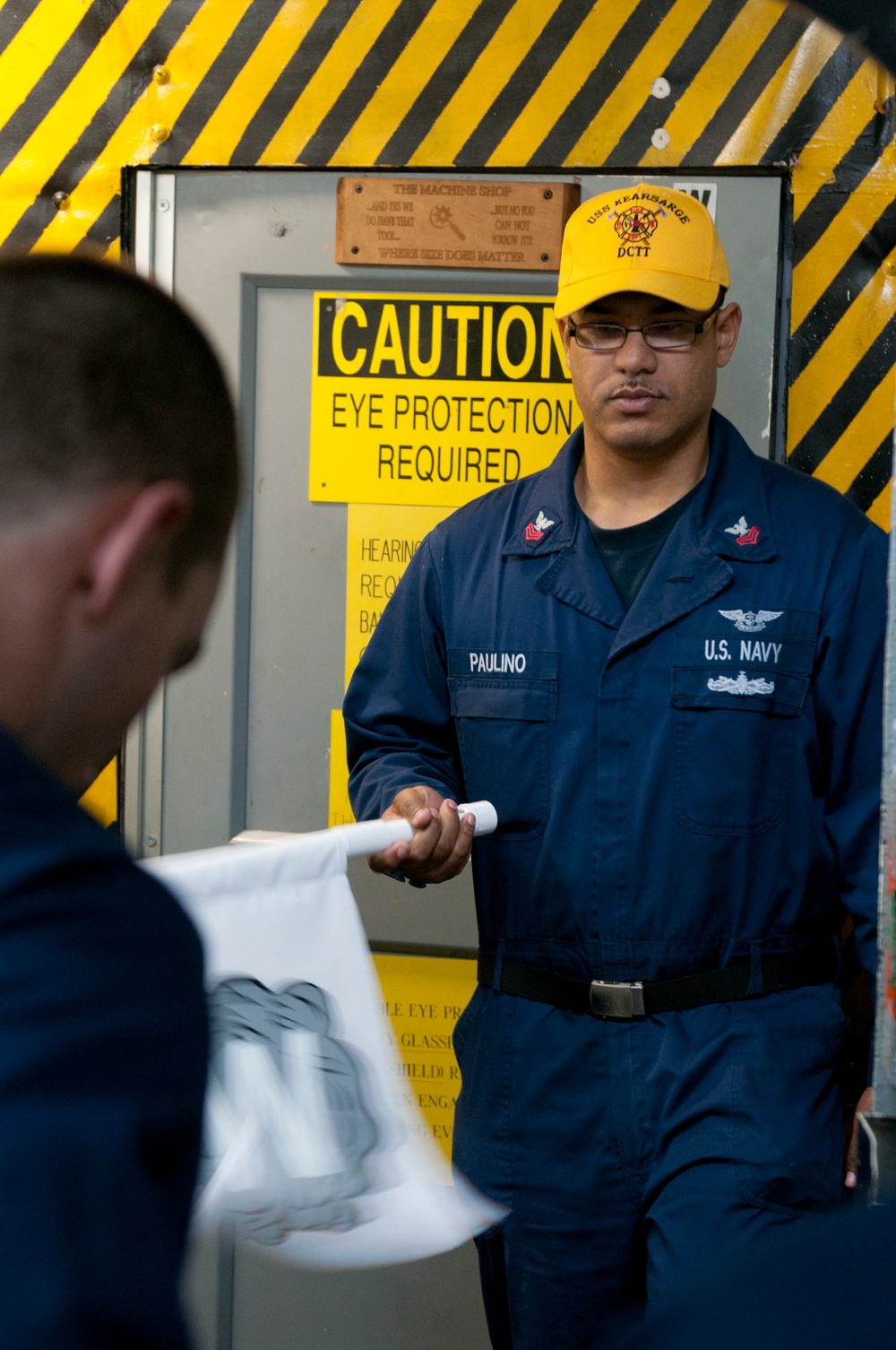 Conducting Afloat Training Group 1.4 basic phase training