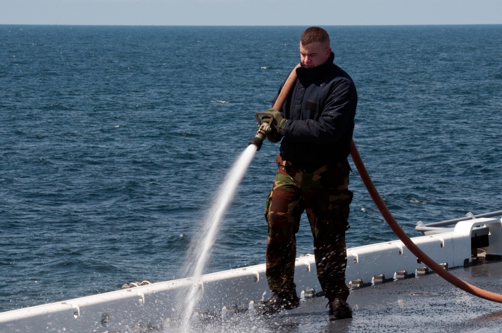 Conducting Afloat Training Group 1.4 basic phase training