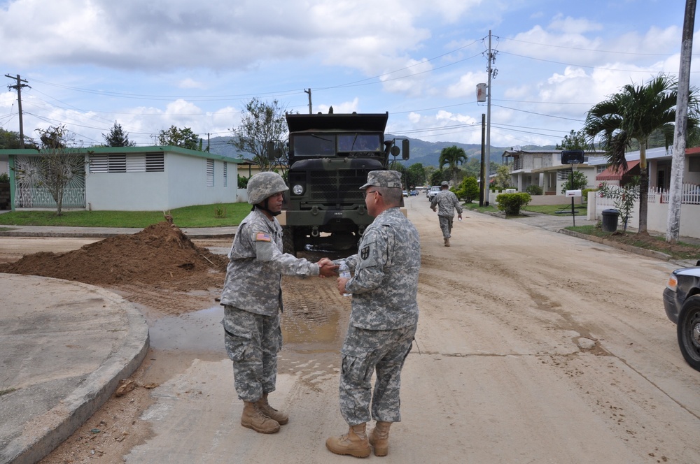 Puerto Rico Army National Guard supports local community