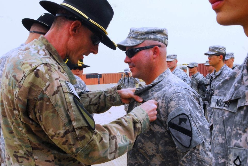 Ironhorse soldiers receive expert infantry badge