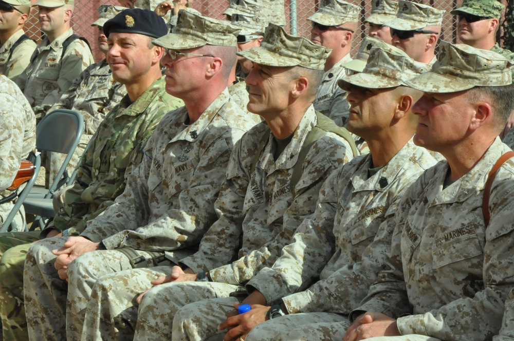 Navy chiefs in Afghanistan celebrate 119 years of heritage, rededicate chiefs’ mess