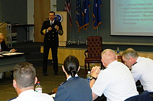 Director, senior AF logisticians share open dialogue at Joint Base Andrews