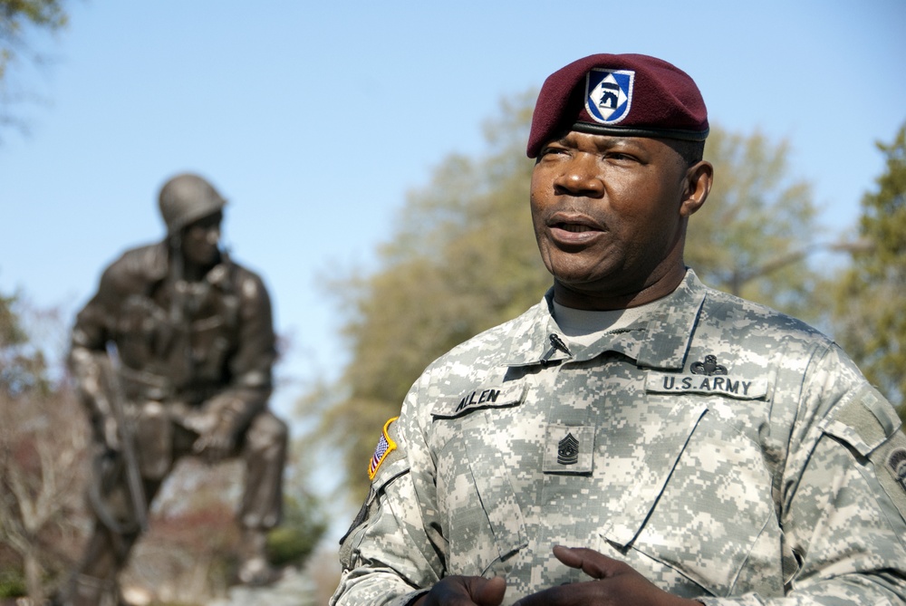 CSM Allen says goodbye after 37 years of service