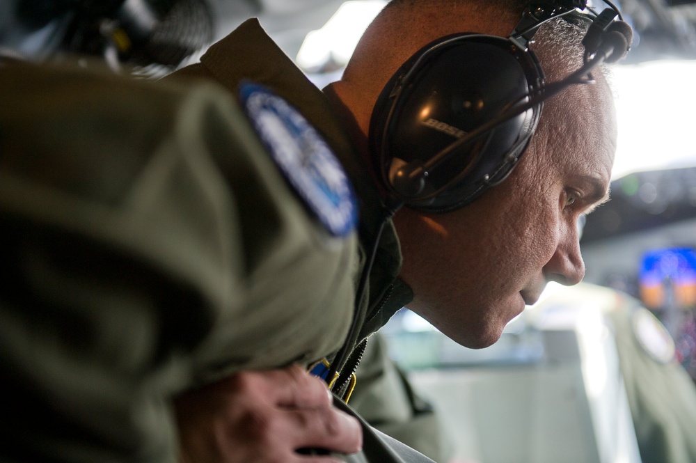 Utah Air National Guard refueling B-52 Stratofortress, 2nd Bomb Wing, Barksdale AFB, La.