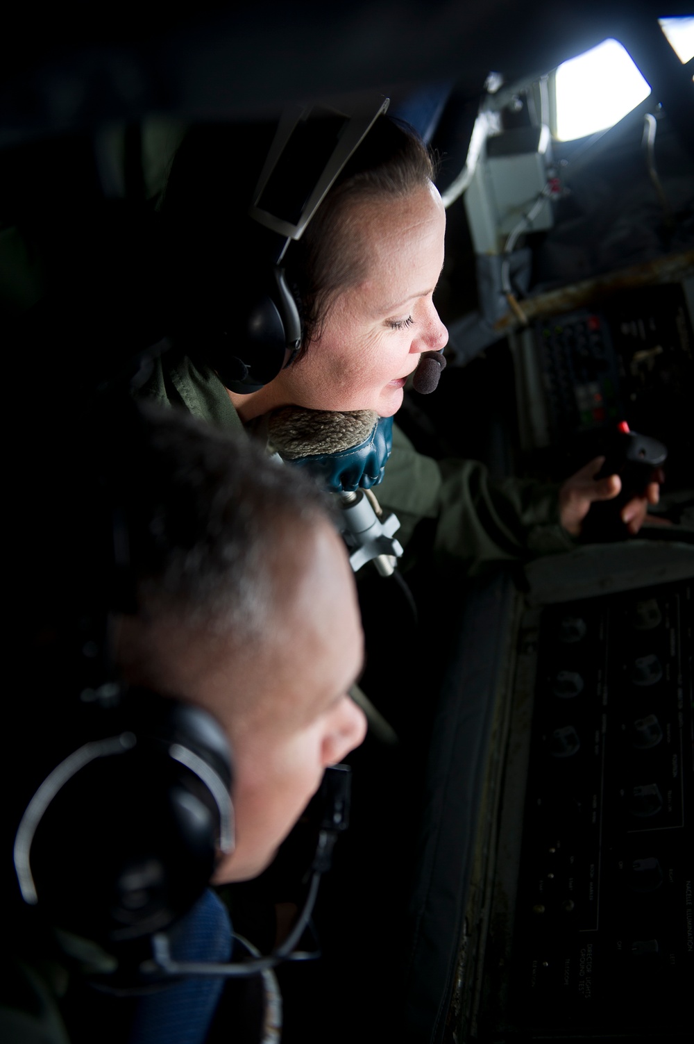 Utah Air National Guard refueling B-52 Stratofortress, 2nd Bomb Wing, Barksdale AFB, La.