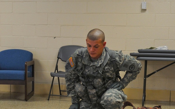 Soldier takes the big win at 316th Expeditionary Sustainment Command Best Warrior competition