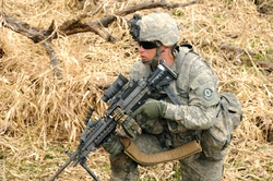 US Army soldier on alert [Image 6 of 6]