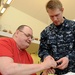 Preparing Easter eggs