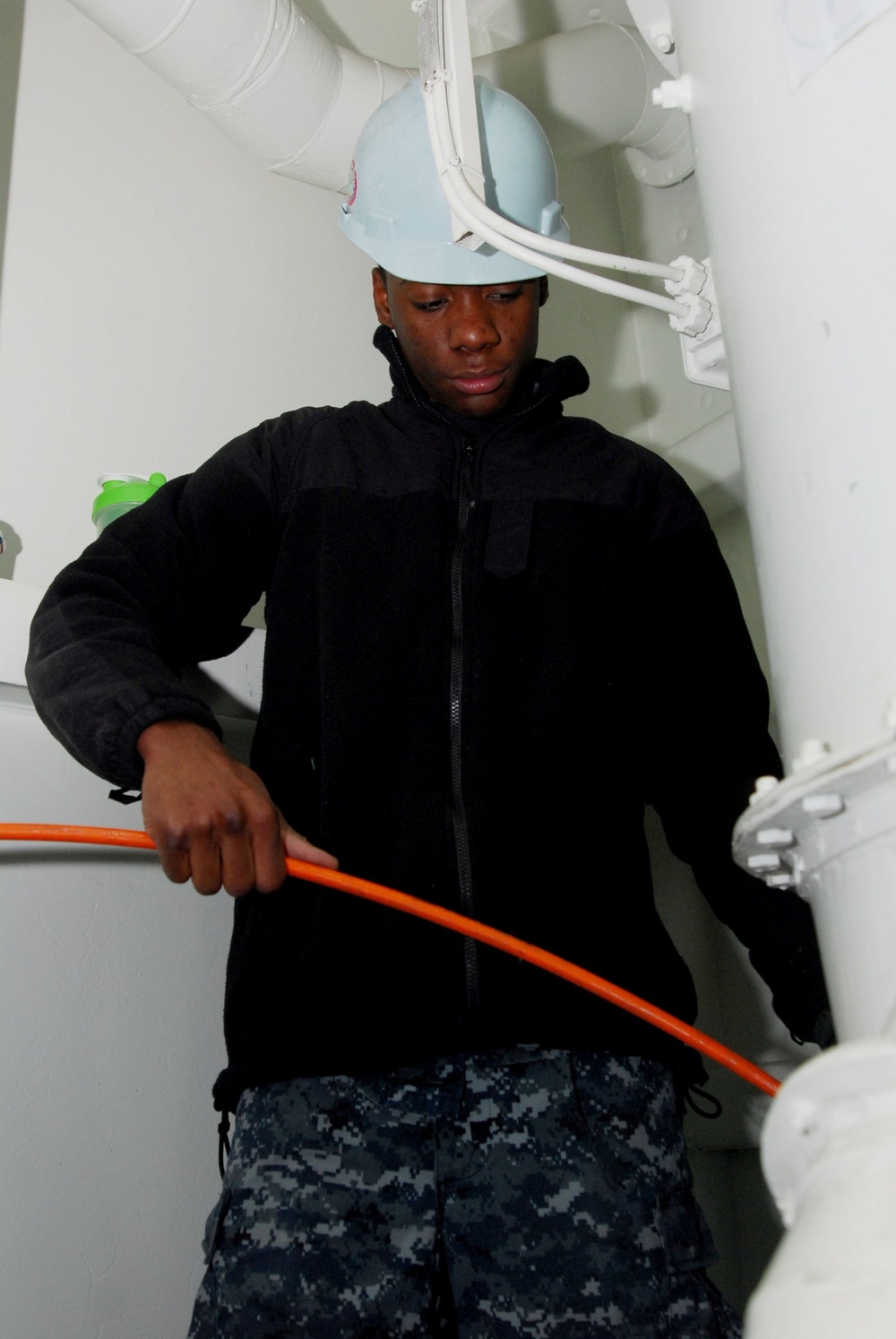 Cleaning a vent