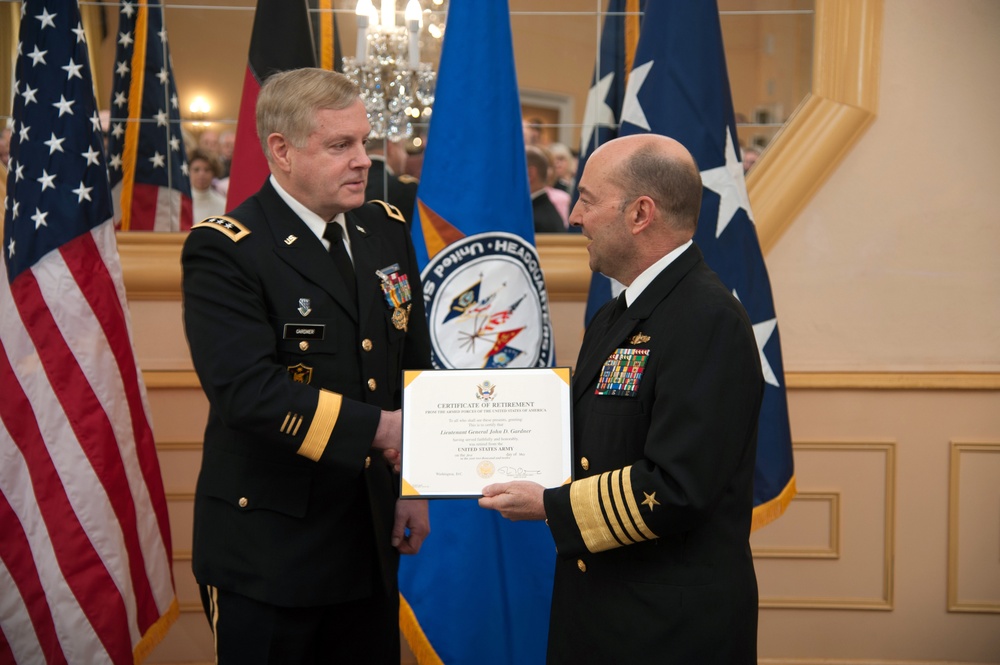 Recognition and retirement: Lt. Gen. John Gardner