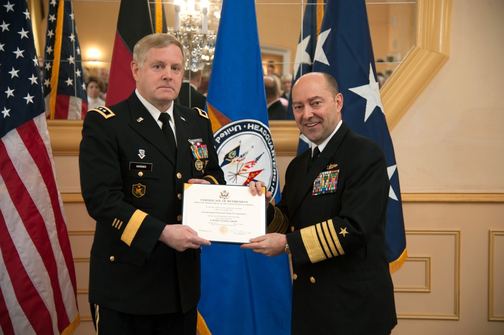 Recognition and retirement: Lt. Gen. John Gardner