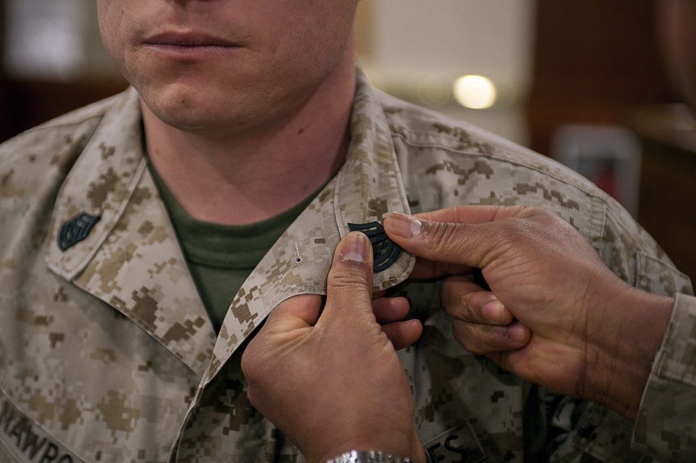 Lansdale native becomes a meritorious Gunnery Sergeant in the Marine Corps