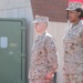 Communications Company receives new commanding officer
