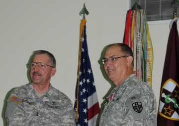 Army Reserve Medical Command Chief of Staff retires