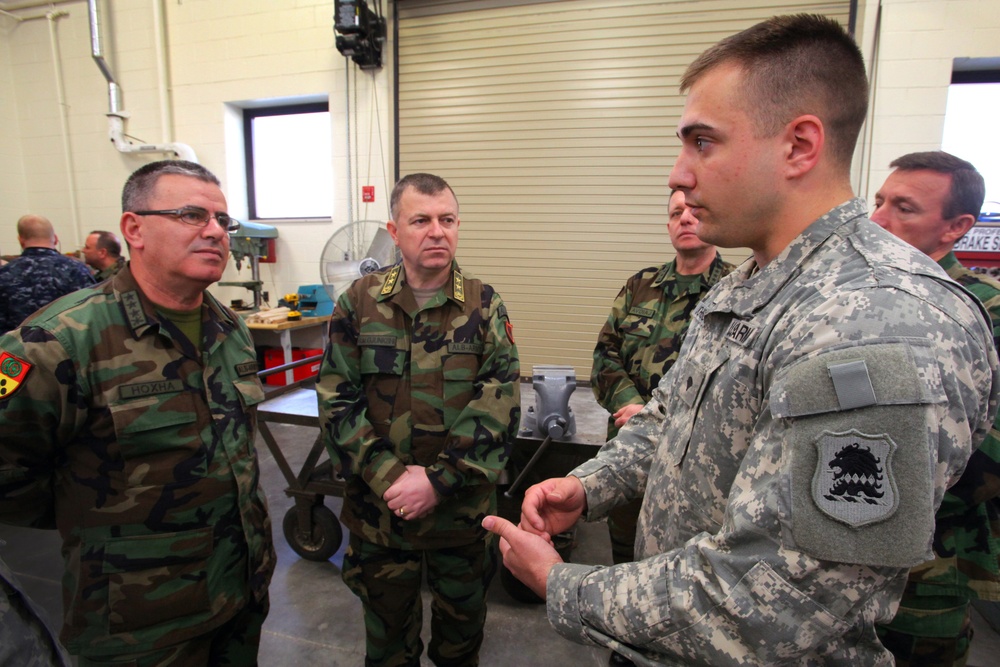 State partners New Jersey and Albania meet