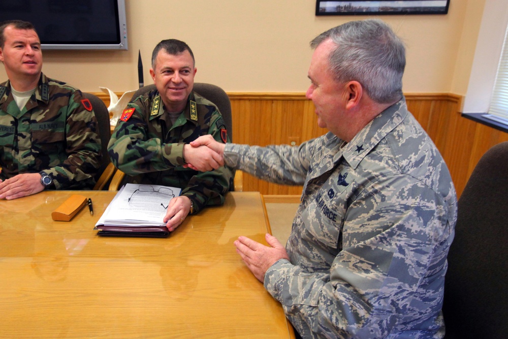State partners New Jersey and Albania meet