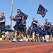 Sailors participate in run
