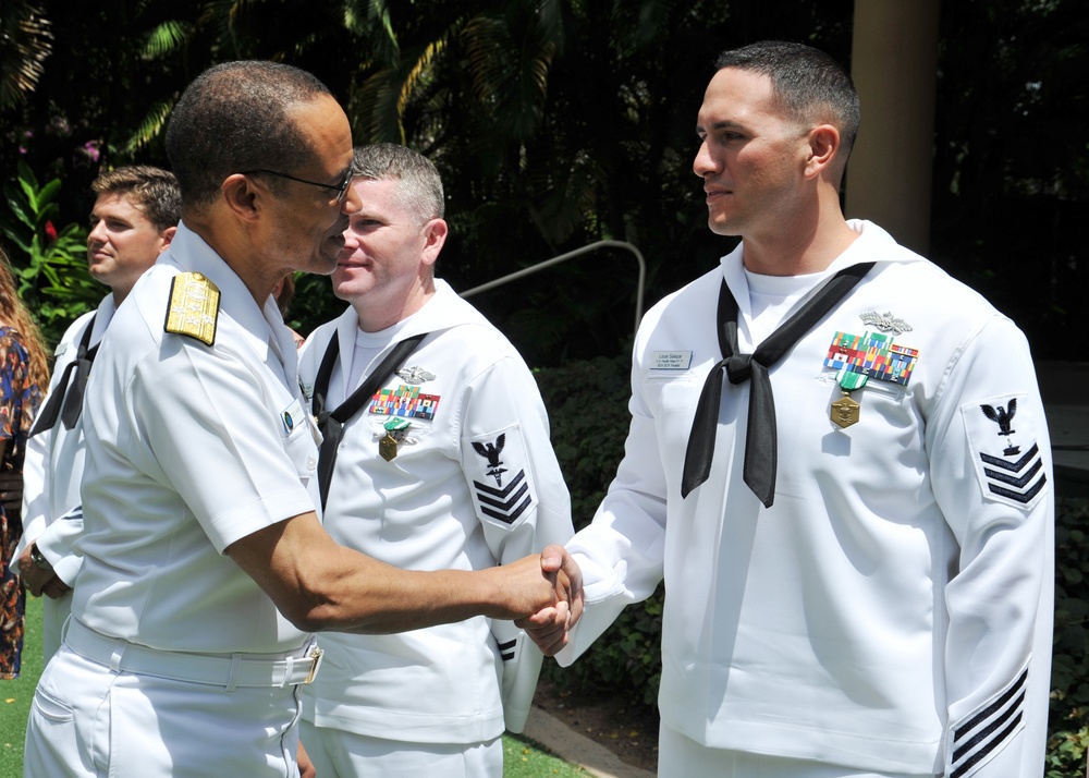 US Pacific Fleet Sea Sailor of the Year ceremony