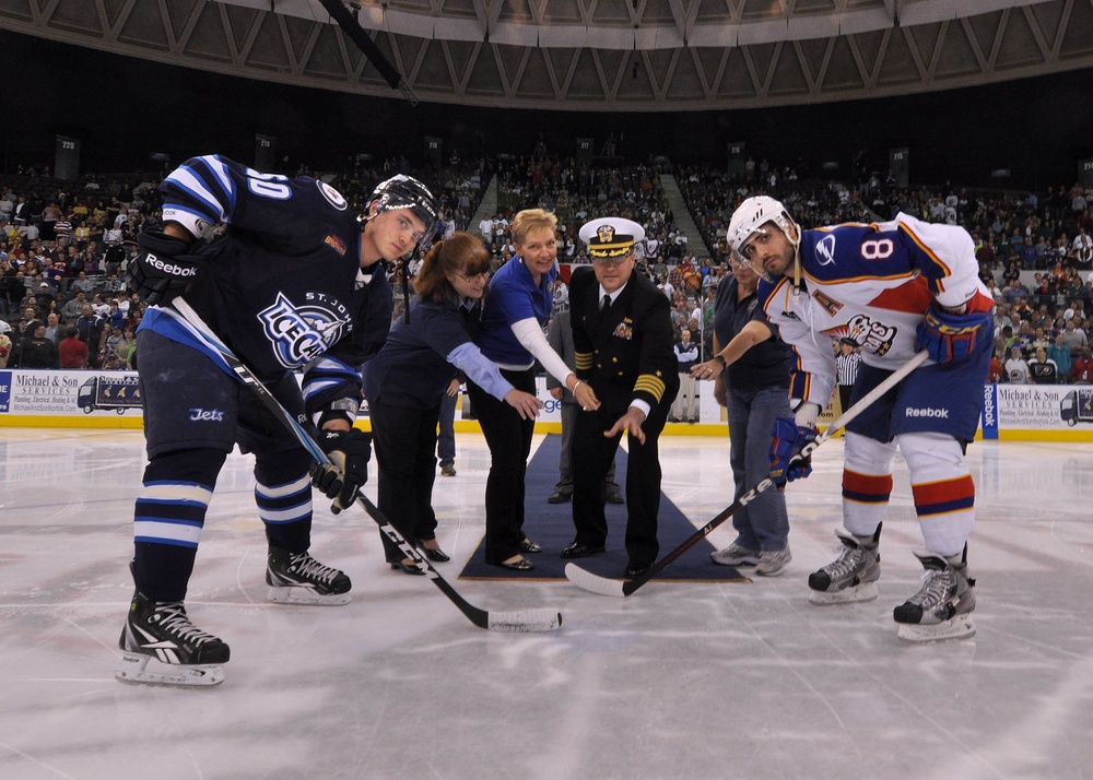 Norfolk Admirals' 4th annual NMCRS benefit hockey game