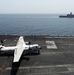 Flight deck action aboard USS Abraham Lincoln