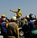 Firefighting drill aboard USS Carl Vinson