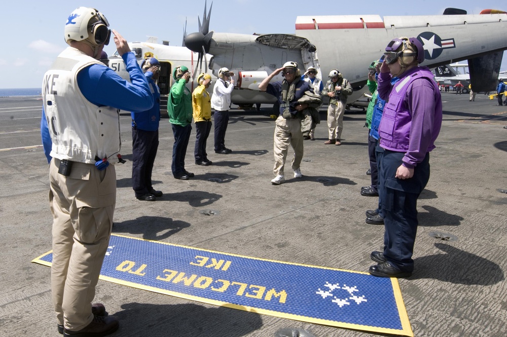 USS Dwight D. Eisenhower activity