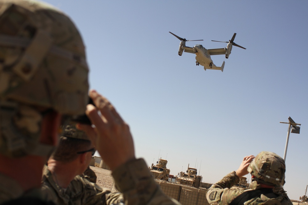 Flight over Helmand