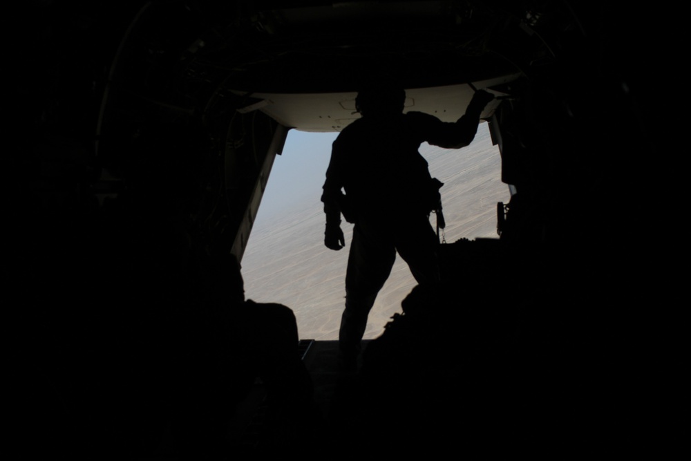 Flight over Helmand