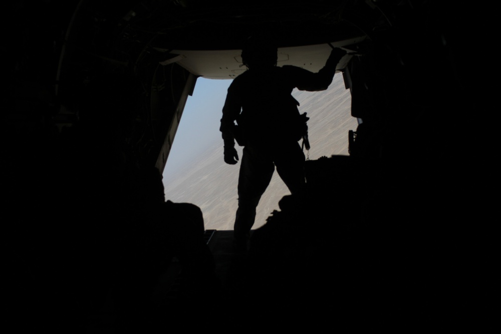 Flight over Helmand