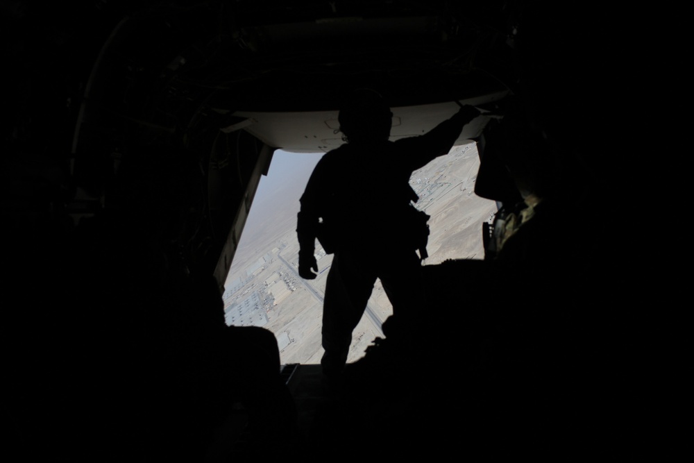 Flight over Helmand