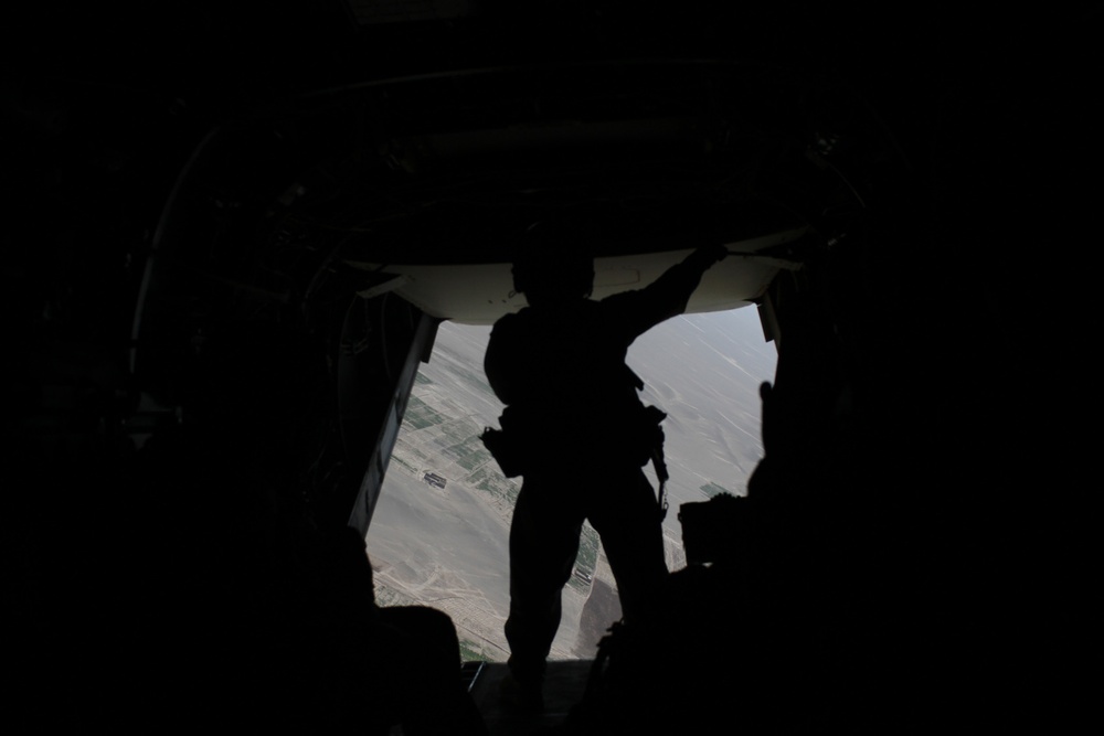 Flight over Helmand