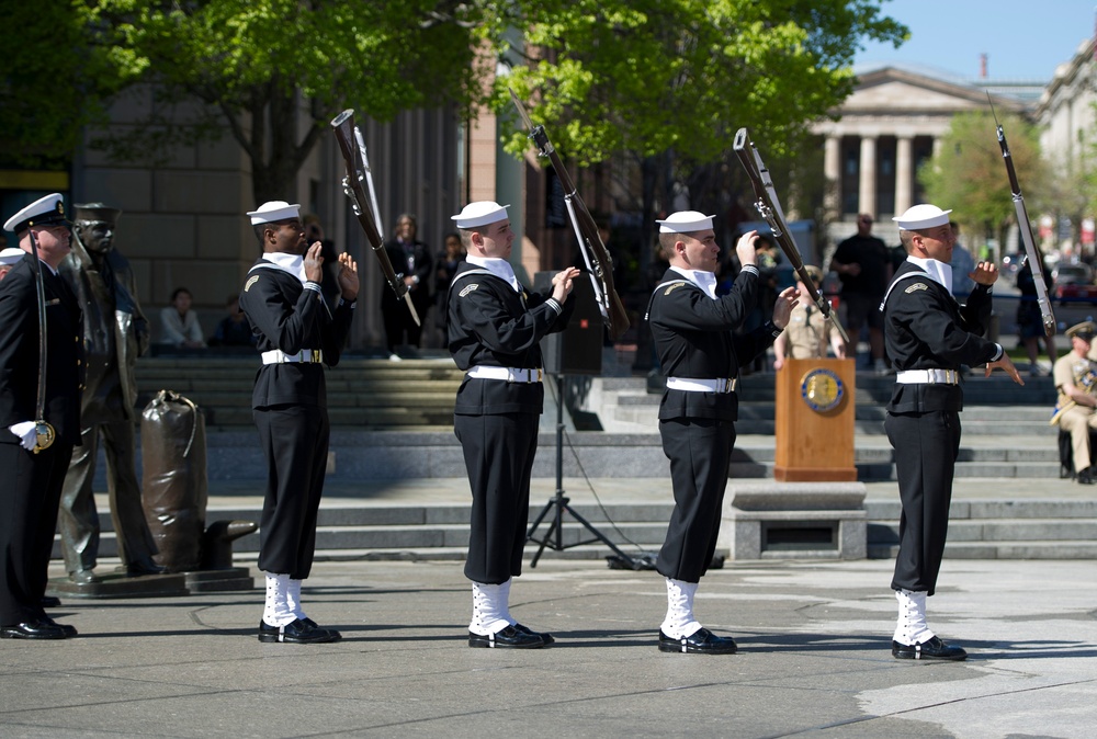 Year of the Chief exhibit at the U.S. Navy Memorial