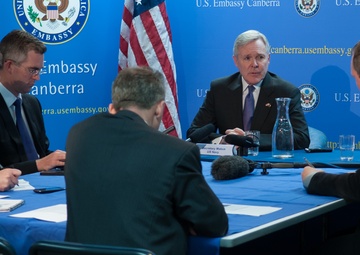 Mabus tours Australia