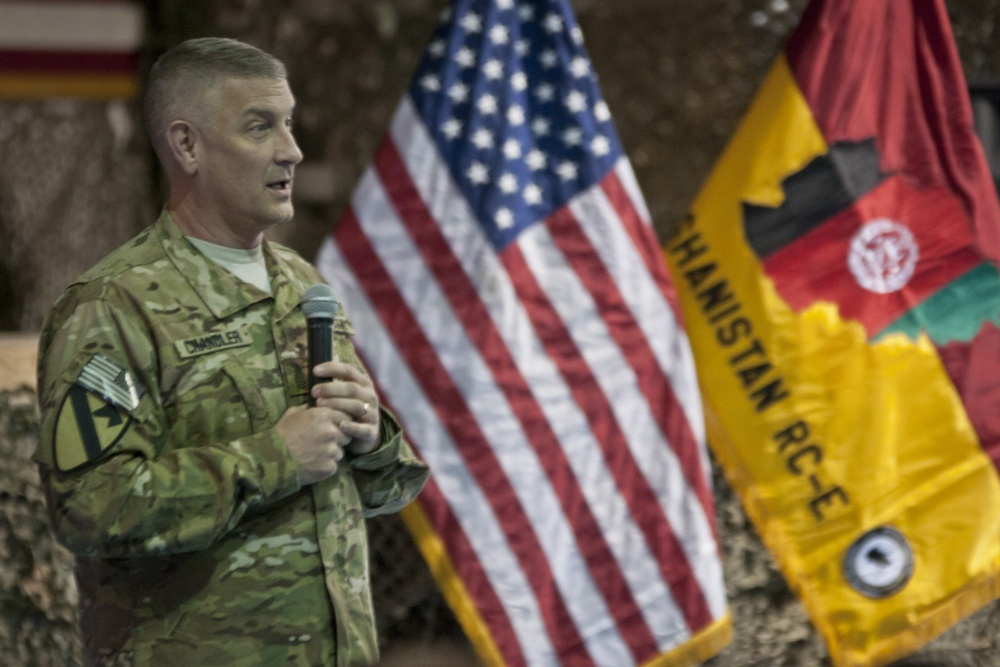 Sergeant Major of the Army visits Bagram