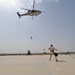 Helicopter rope suspension training evolution in Kuwait