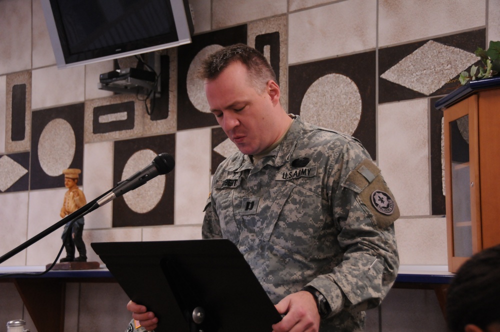 2nd Cavalry Regimental Prayer Breakfast
